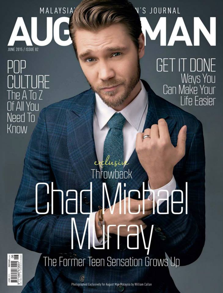 Chad Michael Murray August Man June 2015 Cover Photo Shoot 001