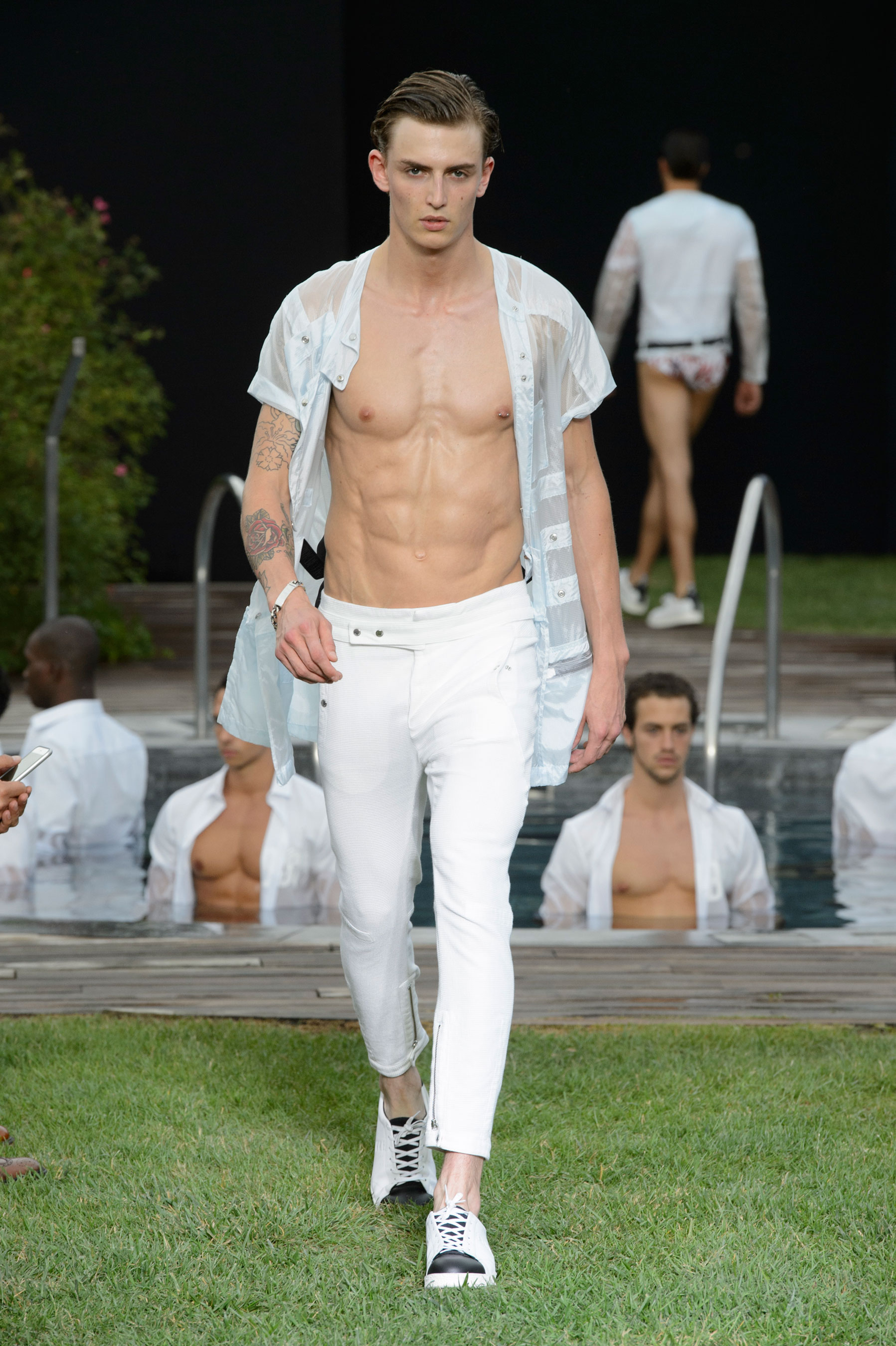 Dirk Bikkembergs Spring Summer 2016 Menswear Collection Milan