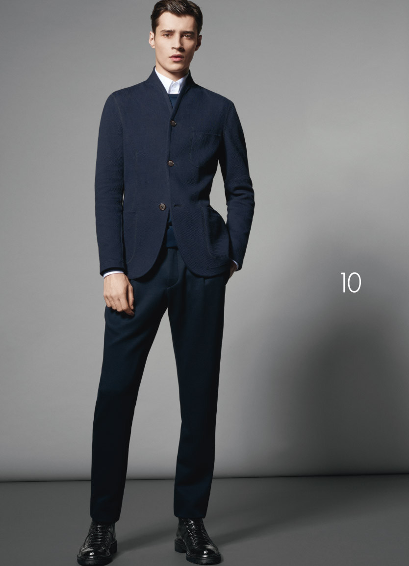 Giorgio Armani Fall/Winter 2015 Delivers Sharp Essential Menswear ...