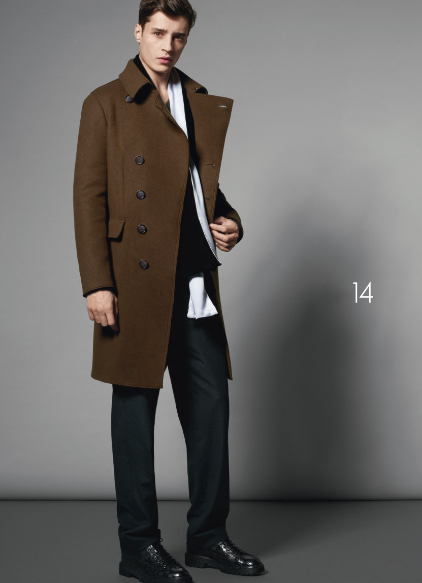 Giorgio Armani Fall/Winter 2015 Delivers Sharp Essential Menswear Styles