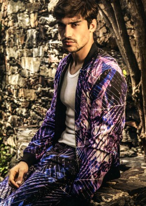 Ignacio Ondategui Models Sporty Fashions for Codigo Unico Editorial ...