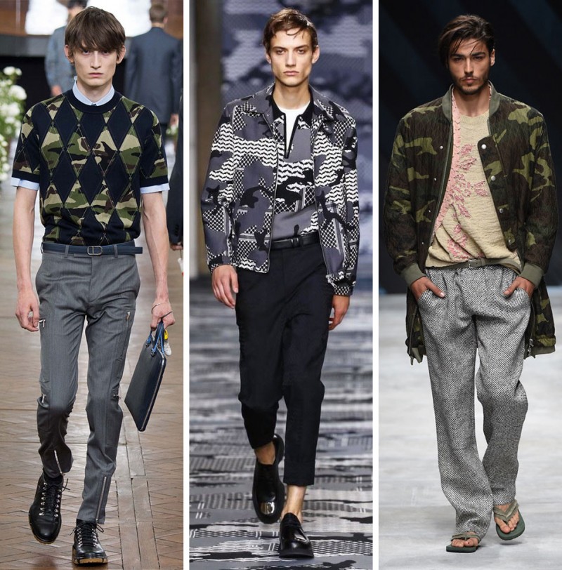Spring/Summer 2016 Menswear Trends from Milan + Paris Fashion Week