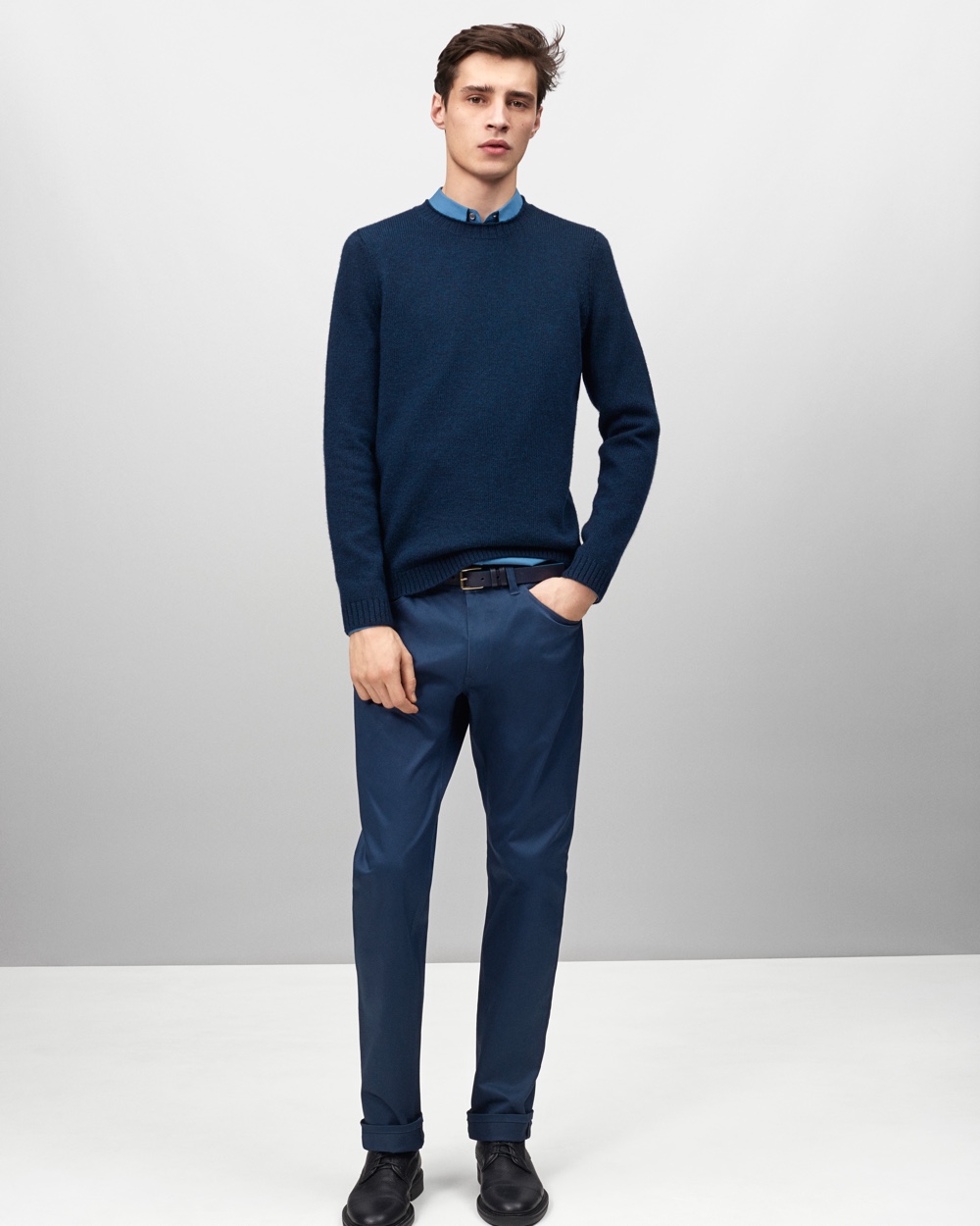 Adrien Sahores Models Theory’s Fall/Winter 2015 Collection of Men’s ...