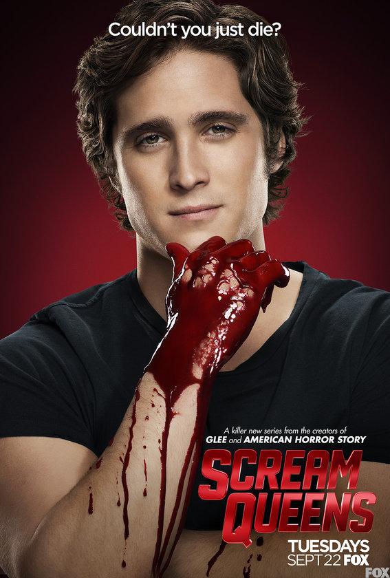 Diego Boneta Pete Scream Queens Blood Poster