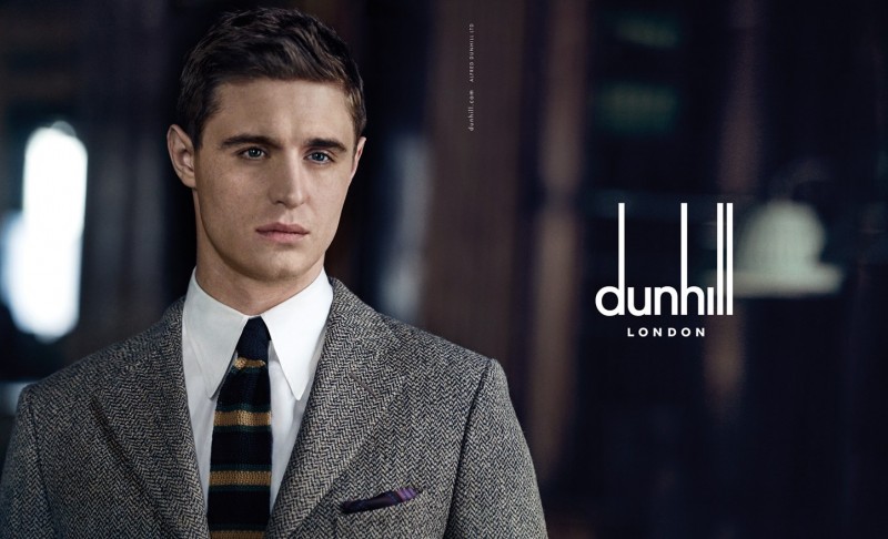 Max Irons for Dunhill Fall/Winter 2015 Campaign