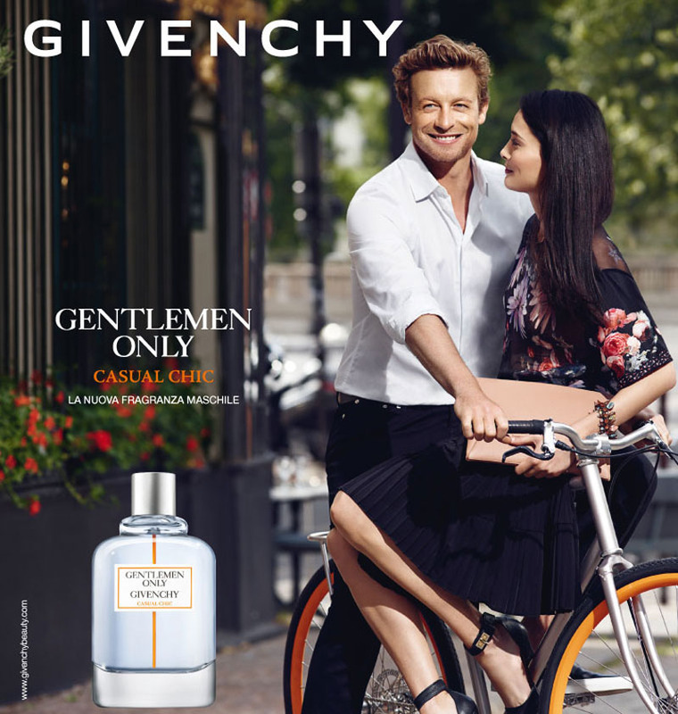 Simon Baker Fronts Givenchy 'Gentlemen Only' Fragrance Campaign – The  Fashionisto