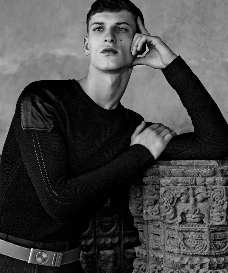 David Trulik Models Louis Vuitton Looks for Essential Homme – The ...