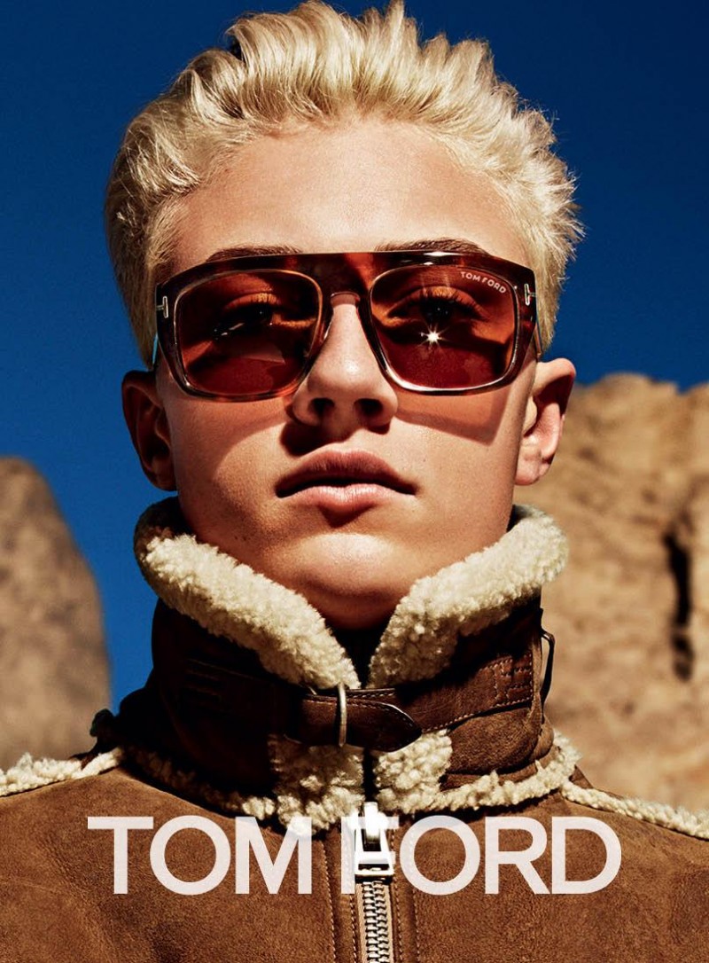 Lucky Blue Smith for Tom Ford 2016 Spring/Summer Campaign