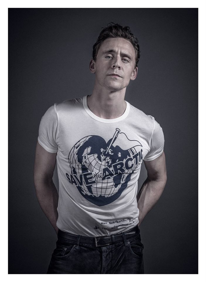 Tom Hiddleston Save the Arctic Campaign 2015