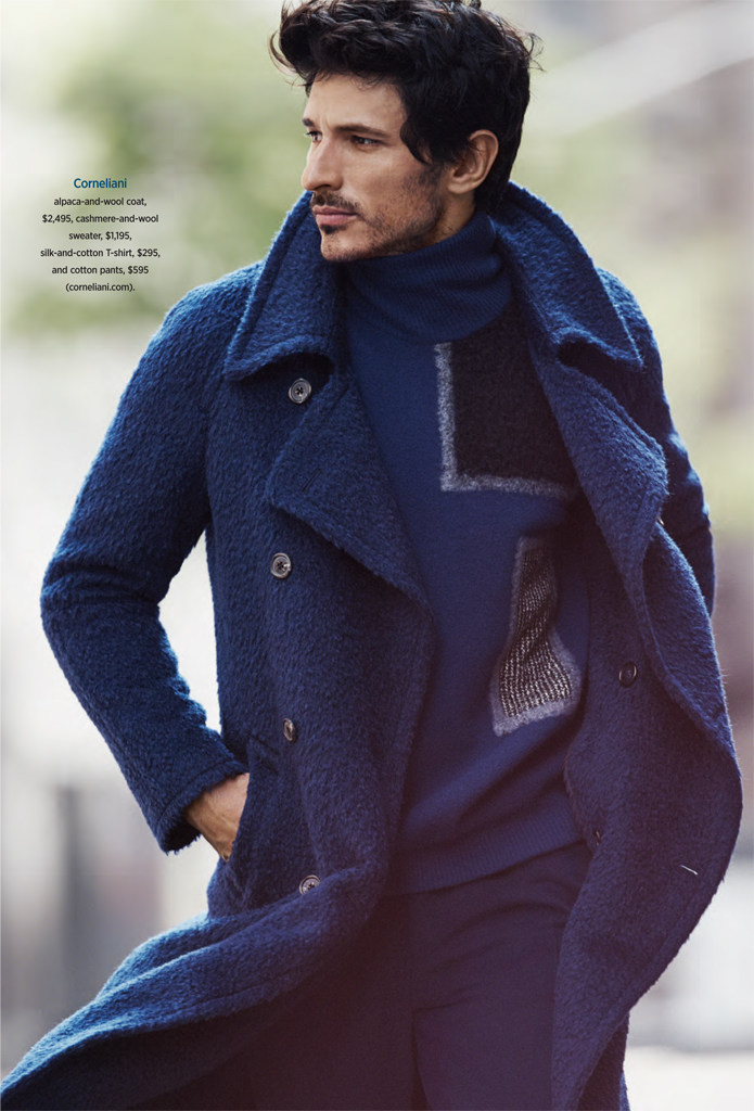Andres Velencoso Segura Models Street Smart Tailoring Looks for Robb ...