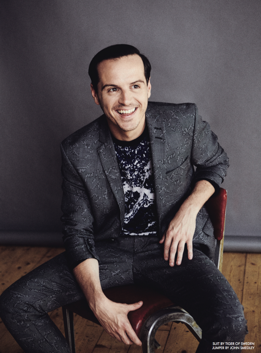 ‘Sherlock’ Star Andrew Scott Covers Candid Magazine