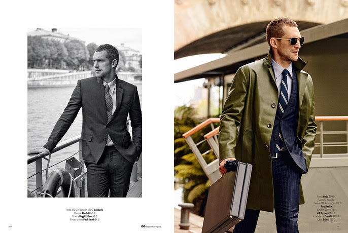 Will Chalker Goes Sartorial for GQ France Editorial – The Fashionisto