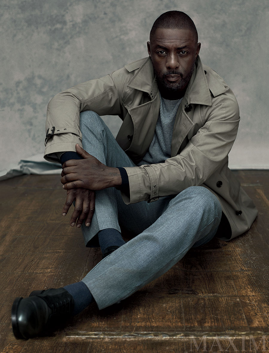 Idris Elba Covers September 2015 Maxim