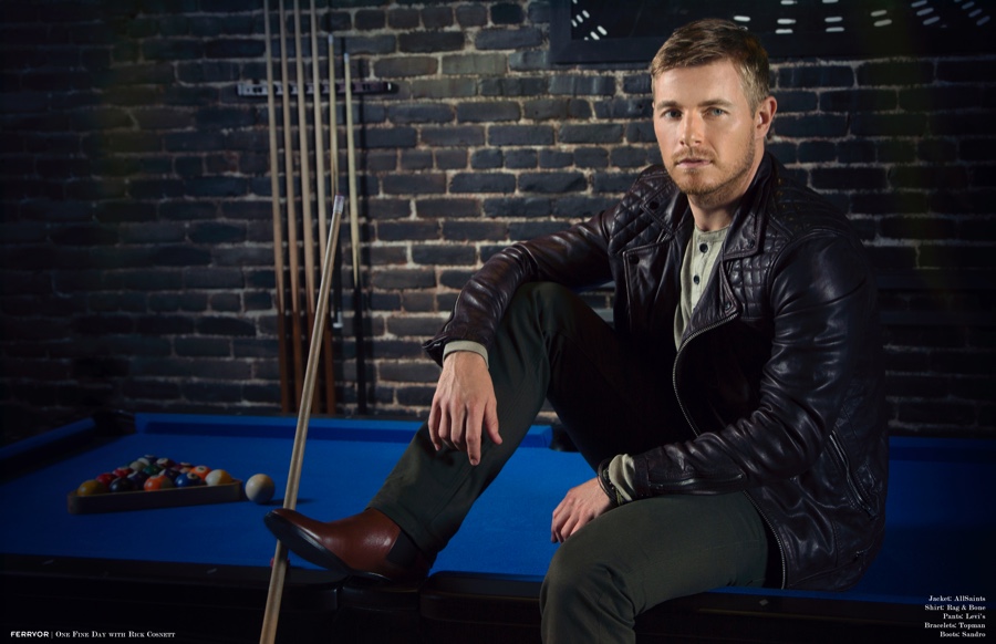 Rick Cosnett Stars in Ferrvor Shoot, Talks ‘Quantico’