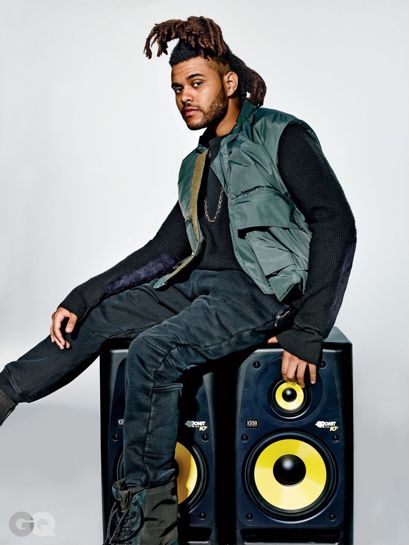 ir al trabajo Observación genéticamente The Weeknd Rocks Kanye West Adidas Yeezy Season 1 Collection for GQ – The  Fashionisto