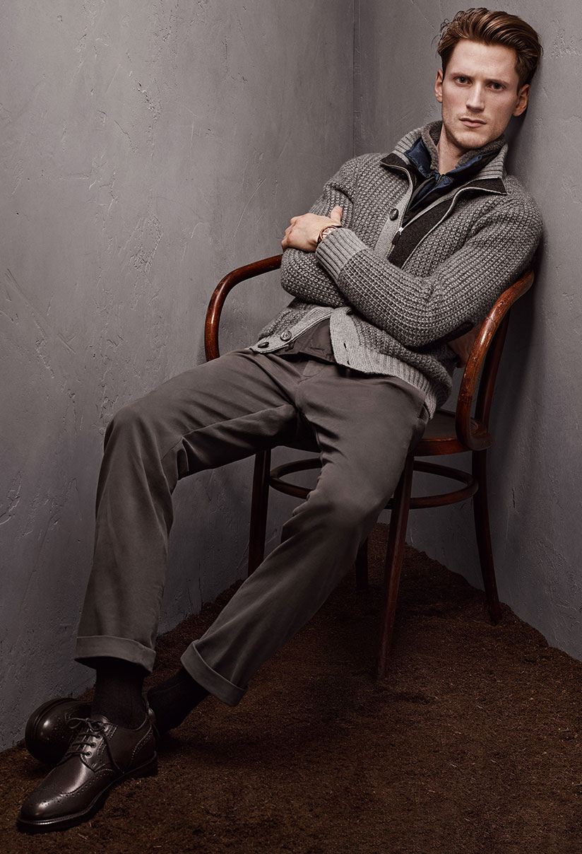 Ermenegildo Zegna Fall/Winter 2015 Menswear Catalogue