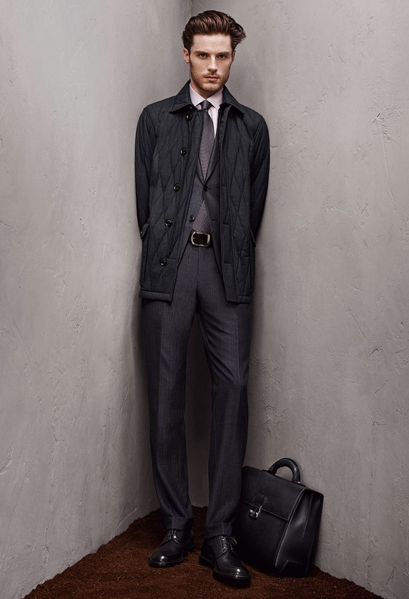 Ermenegildo Zegna Fall/Winter 2015 Menswear Catalogue