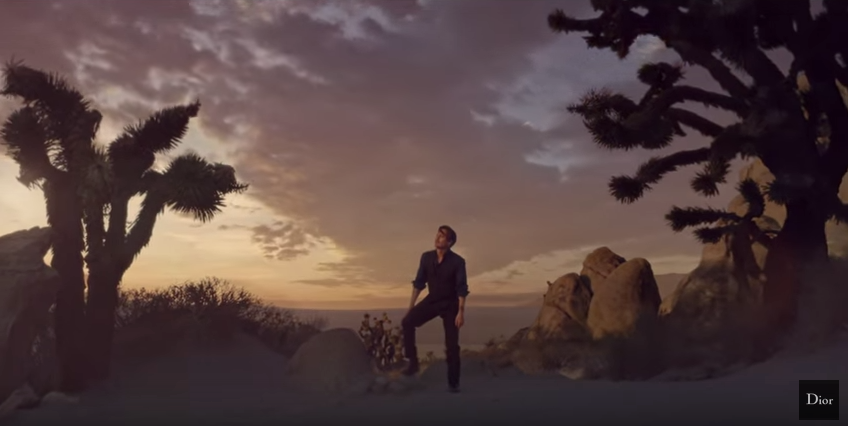 Johnny Depp Becomes a Rock Star for Dior Sauvage Fragrance Campaign