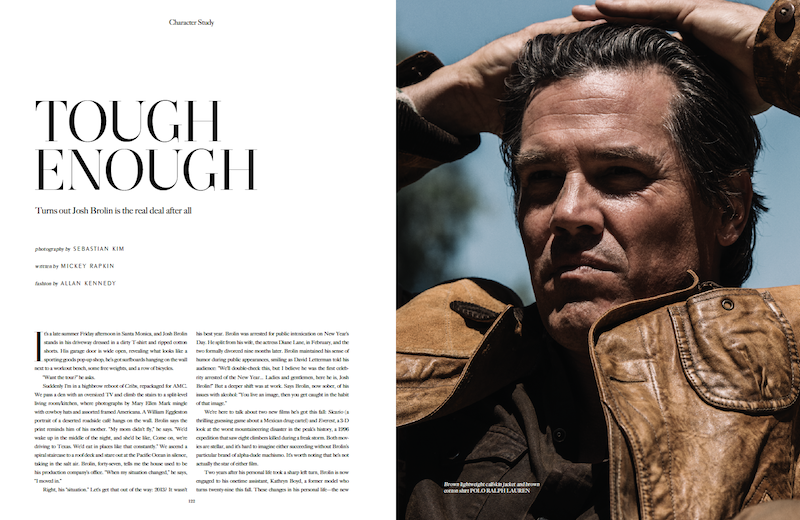 Josh Brolin Covers ICON Panorama, Embraces Classic Style – The
