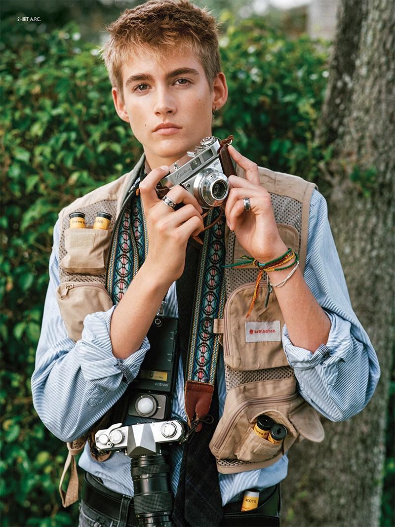 Presley Gerber, Son of Cindy Crawford, Stars in G2000 Campaign – WWD
