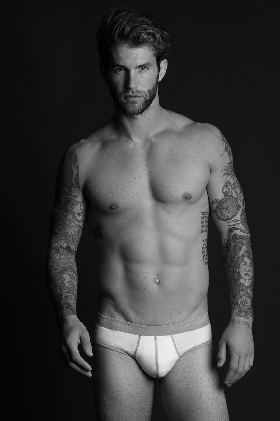 André Hamann Models Underwear for Tezenis Shoot – The Fashionisto