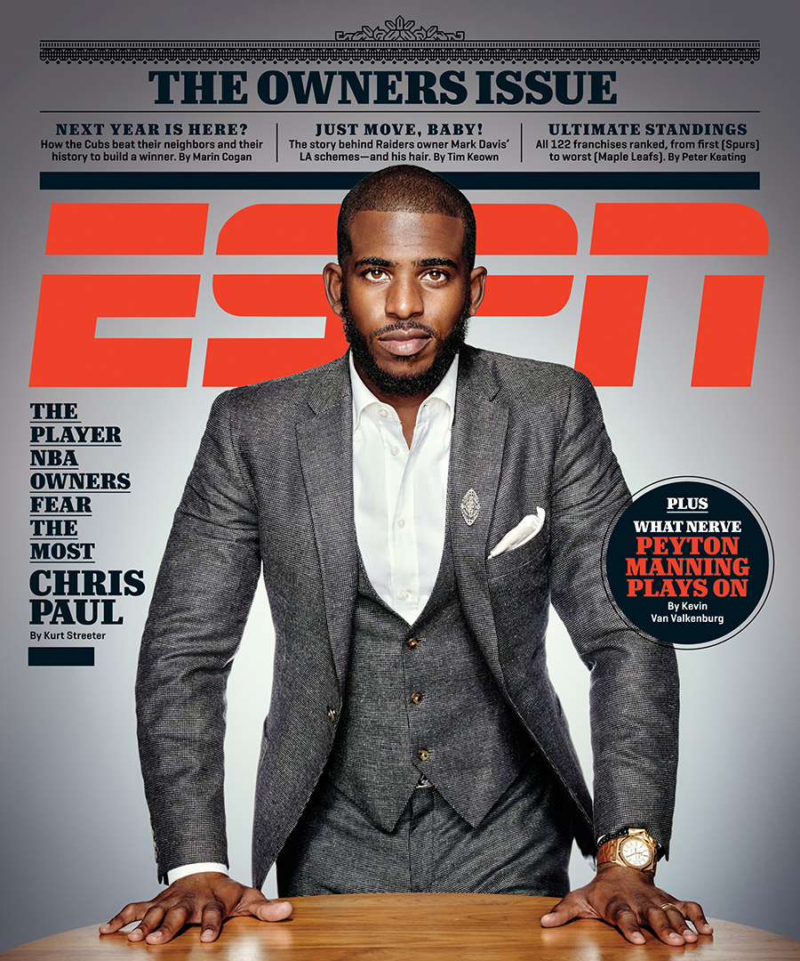 Chris Paul Covers ESPN Magazine, Talks Importance of Union