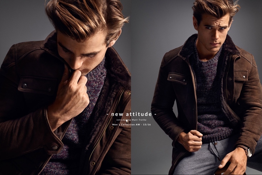 Massimo Dutti 2015 Fall/Winter Menswear | New Attitude