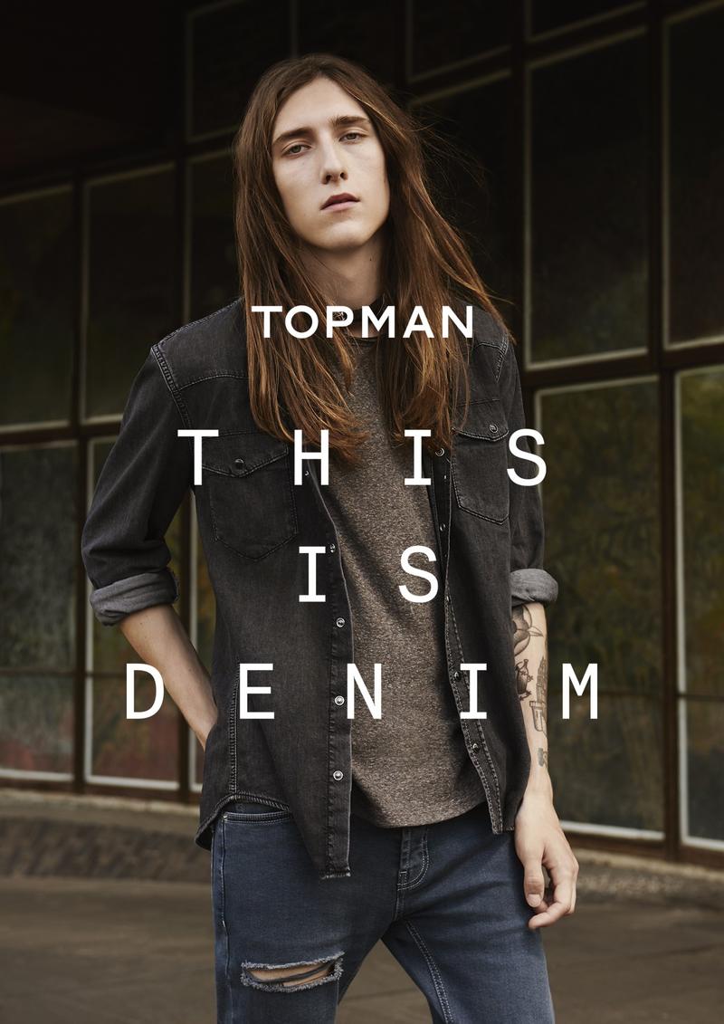 Topman Fall Winter 2015 Denim Campaign 002