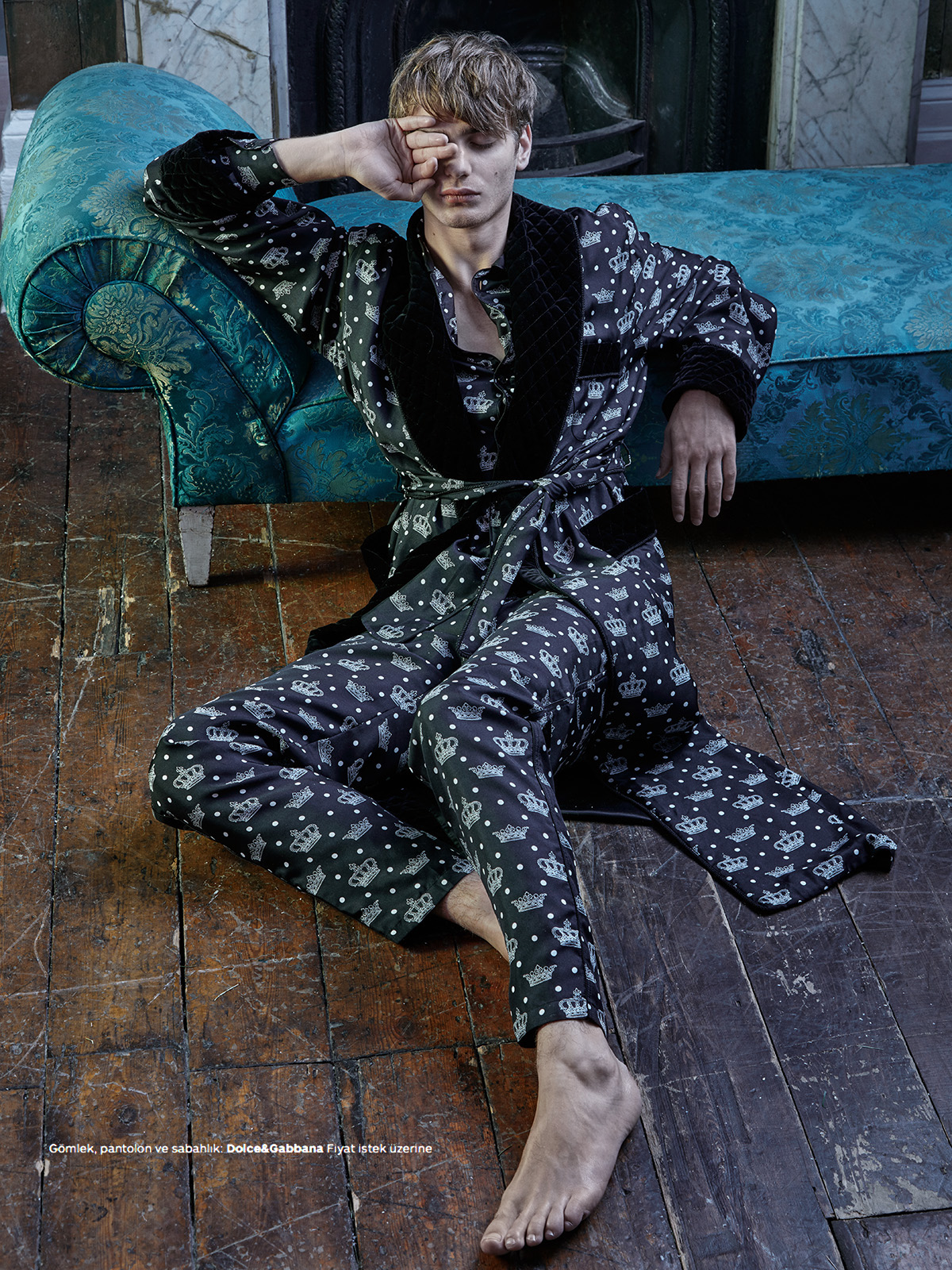 Gq Turkey Ben Allen Models Pajama Inspired Styles The Fashionisto