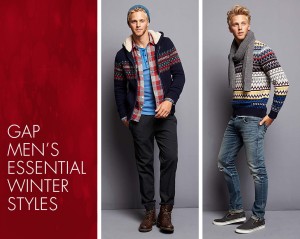Gap Men 2015 Holiday Winter Styles