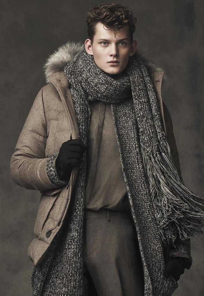 Sportweek: Christopher Paskowski Models Winter Parkas – The Fashionisto