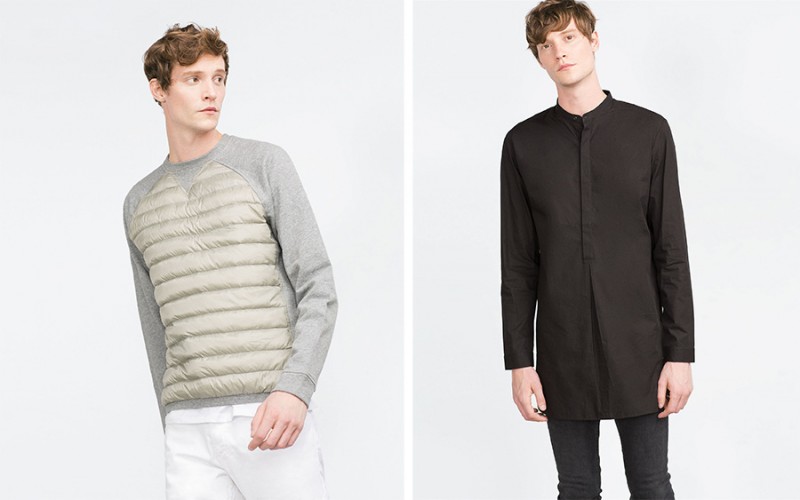 Zara Men 2015 Winter: Matthew Hitt Models Enviable Styles