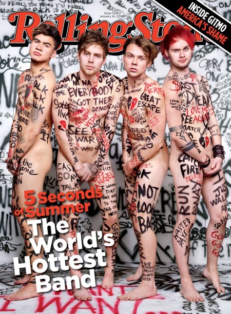 5 Seconds of Summer Nude RollingStone Cover