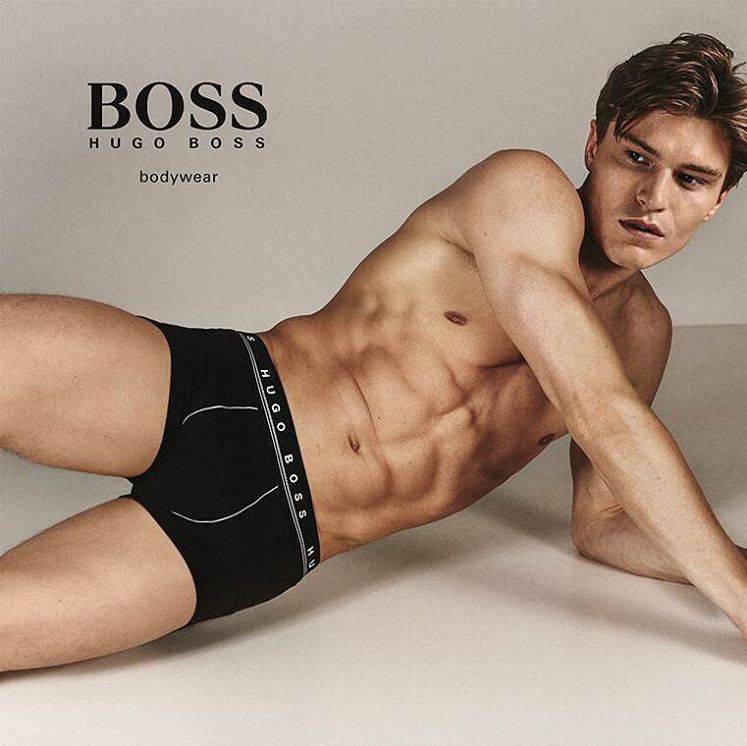 hugo boss underwear model