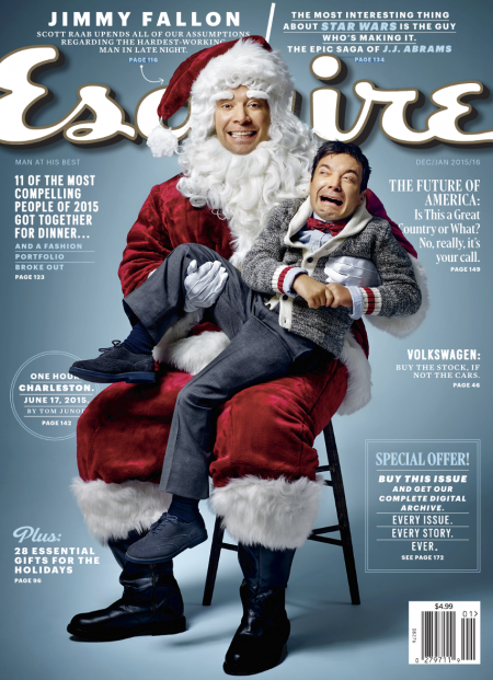 Jimmy Fallon Esquire Santa 2015 Photo Shoot 001 e1449826937830