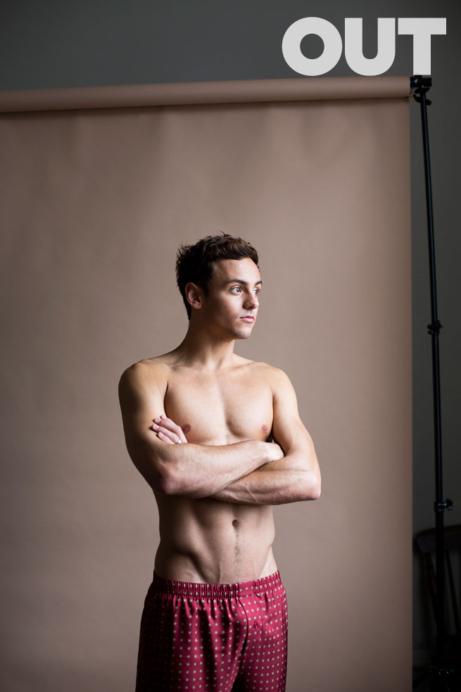 Tom Daley Dustin Lance Black Out Photo Shoot