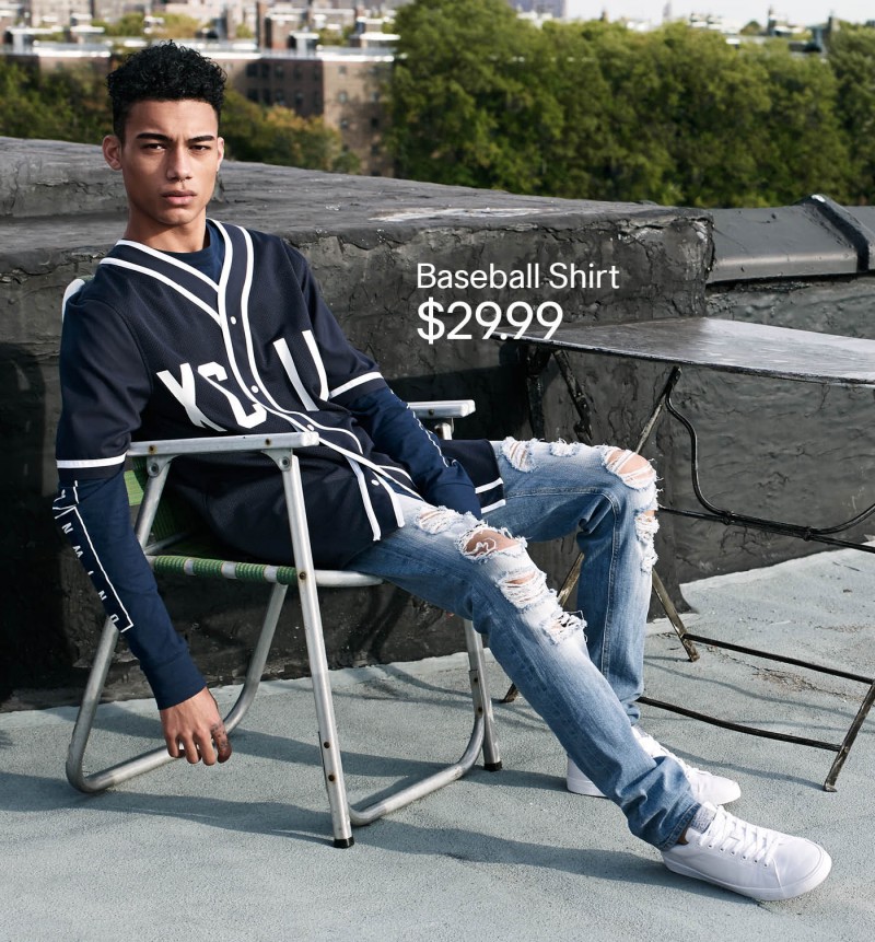 h&m mens ripped skinny jeans