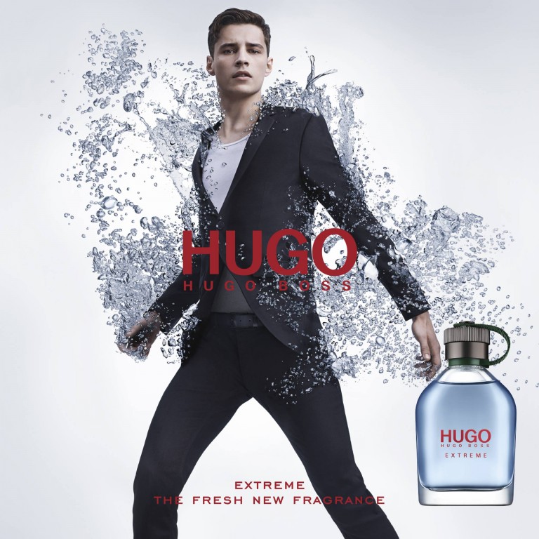 Adrien Sahores Fronts HUGO Hugo Boss Extreme Fragrance Campaign The