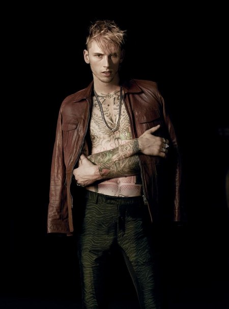 Machine Gun Kelly 2016 Photo Shoot LUomo Vogue 004