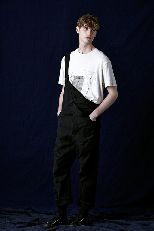 Song for the Mute Black Mens Overalls 001