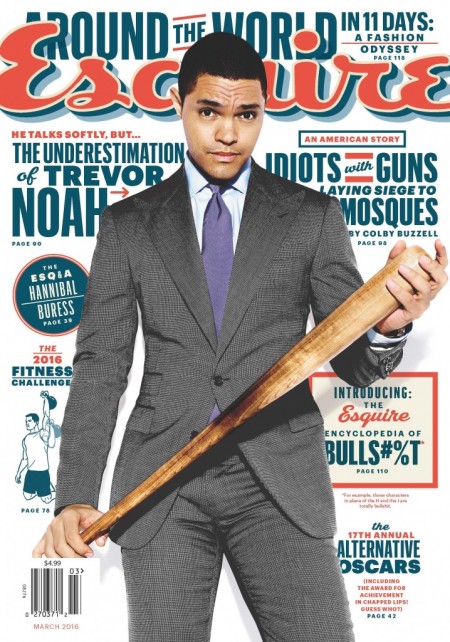 Trevor Noah Esquire March 2016 Cover