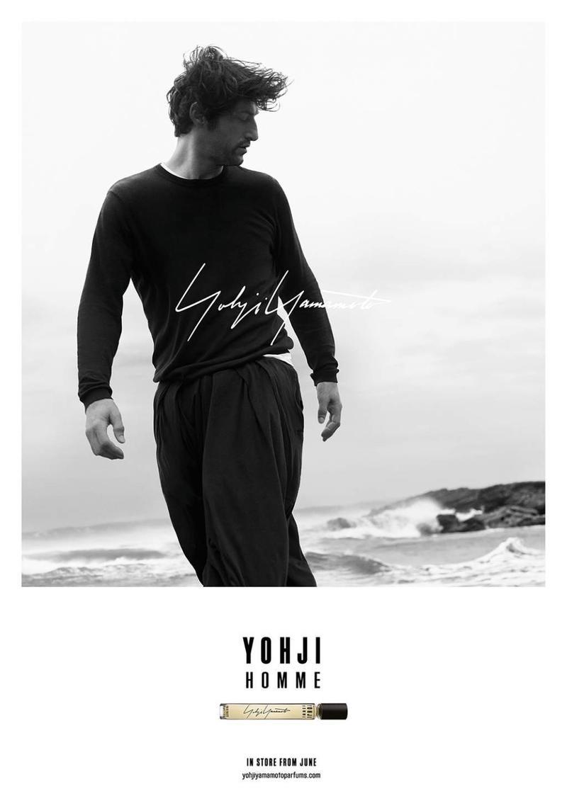 Yohji Yamamoto Fragrance Campaign Tony Ward