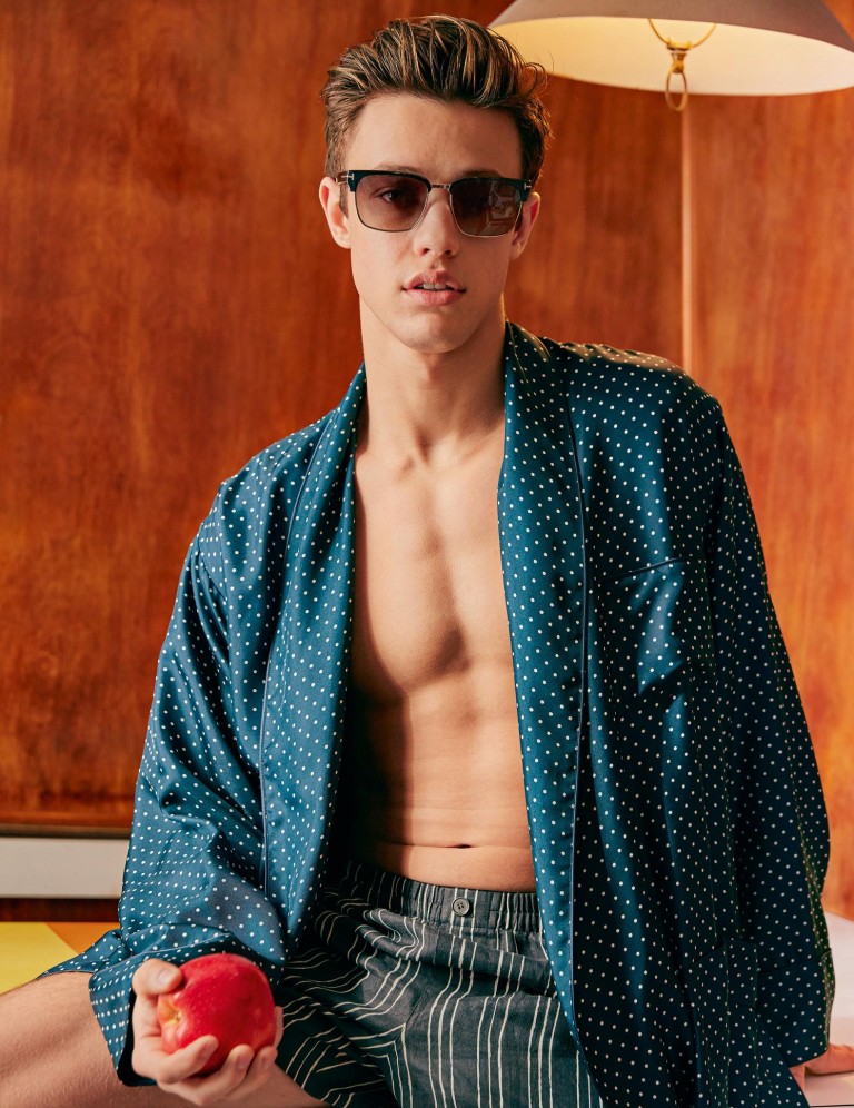 Cameron Dallas Vogue Hommes Paris Editorial Shoot