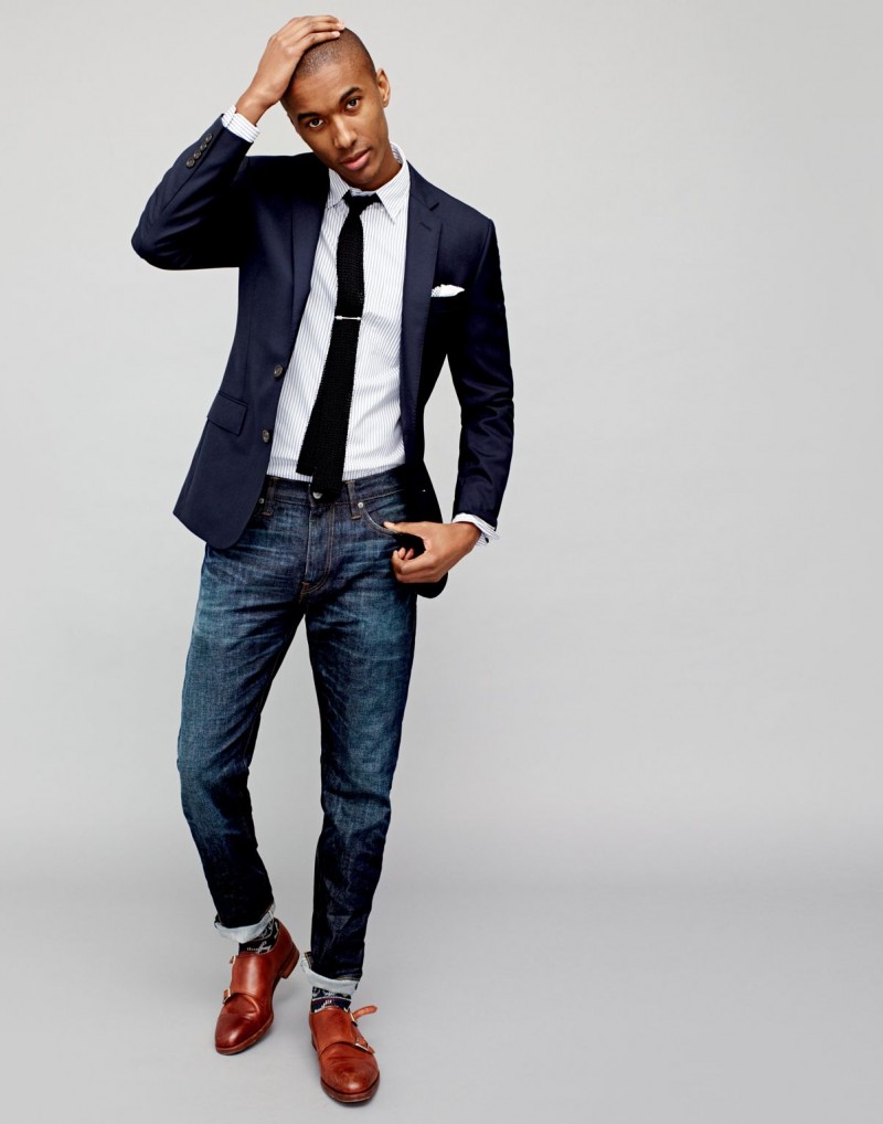 blazers for men with jeans