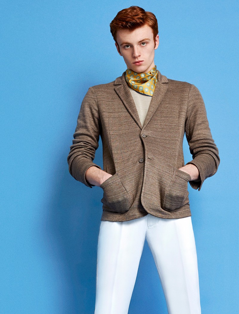 L'Officiel Hommes Turkey Offers Pop of Color with Spring Tailoring ...