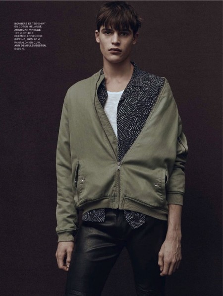 Model Father & Son: Andre & Parker van Noord Star in L'Express Styles ...