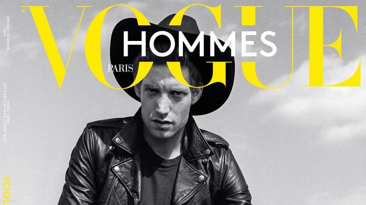 James Jagger 2016 Vogue Hommes Paris Cover Photo Shoot 001