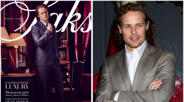 Sam Heughan 2016 Saks Fifth Avenue