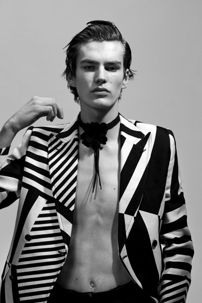 Masculin Singulier: Elias de Poot & Presley Gerber for Vogue Hommes ...