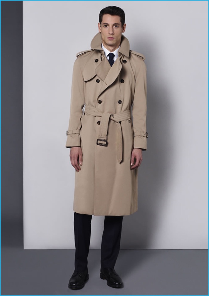 Aquascutum Pays Homage to Humphrey Bogart with Trench Coat – The ...
